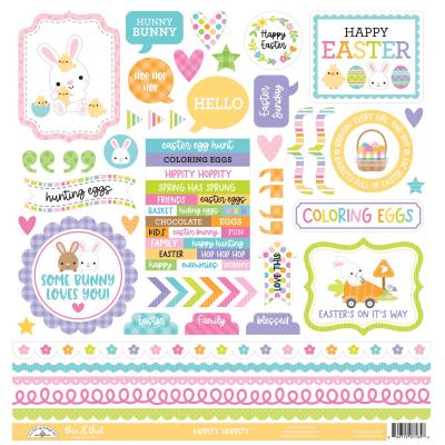 Doodlebug Hippity Hoppity Sticker - This & That